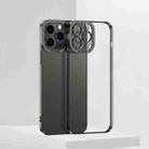 Electroplating TPU Phone Case For iPhone 13 mini(Black) - 1