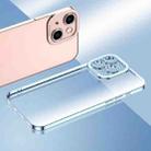 Electroplating TPU Phone Case For iPhone 13 mini(Black) - 3
