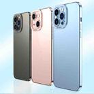 Electroplating TPU Phone Case For iPhone 13 mini(Blue) - 2