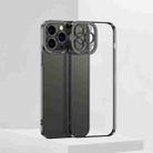 For iPhone 11 Pro Max Electroplating TPU Phone Case (Black) - 1