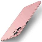 For Xiaomi Mi 11T / 11T Pro MOFI Frosted PC Ultra-thin Hard Phone Case(Rose gold) - 1