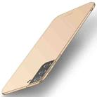 For Samsung Galaxy S22 5G MOFI Frosted PC Ultra-thin Hard Phone Case(Gold) - 1