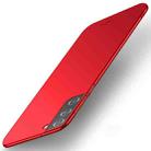 For Samsung Galaxy S22+ 5G MOFI Frosted PC Ultra-thin Hard Phone Case(Red) - 1