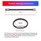 XJ-71 20cm USB to Micro USB Bracelet Charging Data Cable(Brown) - 4