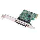 Parallel Port DB25 25pin PCIE Riser Card Printer LPT to PCI-E Express Cards AX99100 Converter Adapter - 1