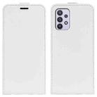 For Samsung Galaxy A53 5G R64 Texture Vertical Flip Leather Case with Card Slots & Photo Frame(White) - 1