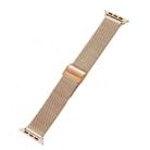 Milan Meta Watch Band For Apple Watch Series 9&8&7 41mm / SE 3&SE 2&6&SE&5&4 40mm / 3&2&1 38mm(Rose Gold) - 1