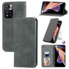 For Xiaomi Redmi Note 11 Pro China /11 Pro+ Retro Skin Feel Magnetic Horizontal Flip Leather Case(Grey) - 1