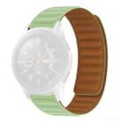 Silicone Magnetic Watch Band For Huawei GT 3 42mm(Pine Flower Green) - 1