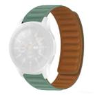 Silicone Magnetic Watch Band For Huawei GT 3 42mm(Pine Needle Green) - 1