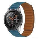 Silicone Magnetic Watch Band For Huawei GT 2 42mm(Cape Blue) - 1