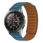 Silicone Magnetic Watch Band For Samsung Galaxy Watch 3 41MM R850(Cape Blue) - 1