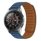 Silicone Magnetic Watch Band For Samsung Galaxy Watch 3 41MM R850(Dark Blue) - 1
