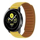 Silicone Magnetic Watch Band For Samsung Galaxy Watch Active(Yellow) - 1