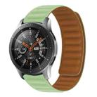 Silicone Magnetic Watch Band For Amazfit GTS(Pine Flower Green) - 1