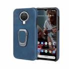 For Nokia G20 Ring Holder PU Phone Case(Blue) - 1