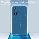 For Xiaomi Redmi Note 11 / Poco M4 Pro 5G PINWUYO Liquid Silicone TPU Phone Case(Green) - 4