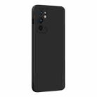 For OnePlus 9RT 5G PINWUYO Liquid Silicone TPU Phone Case(Black) - 1