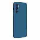 For OnePlus 9RT 5G PINWUYO Liquid Silicone TPU Phone Case(Blue) - 1