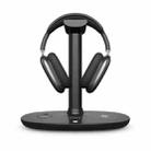 B-15A 4 in 1 Headset Holder Wireless Charger for Smart Phone & iWatch & Airpods - 2