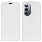 For Motorola Edge X30 R64 Texture Single Vertical Flip Leather Phone Case(White) - 1