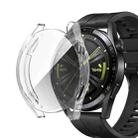 For Huawei Watch GT 3 46mm Fully Surrounded TPU Case with Protective Film(Transparent) - 1