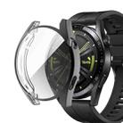 For Huawei Watch GT 3 42mm Fully Surrounded TPU Case with Protective Film(Black) - 1