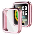 For Xiaomi Redmi Watch 2 Fully Enclosed Case with Protective Film(Pink) - 1