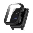 For OPPO Realme Watch 2 Pro Integrated PC+ Toughened Film Case(Black) - 1