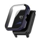 For OPPO Realme Watch 2 Pro Integrated PC+ Toughened Film Case(Dark Blue) - 1