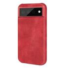 For Google Pixel 6 Pro Ring Holder PU Phone Case(Red) - 3
