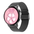 DT3 Mini 1.19 inch Steel Watchband Color Screen Smart Watch(Black) - 1