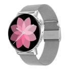 DT3 Mini 1.19 inch Steel Watchband Color Screen Smart Watch(Silver) - 1