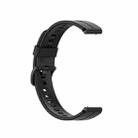 For Huawei Watch Fit mini Solid Silicone Watch Band(Black) - 1