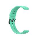 For Huawei Watch Fit mini Solid Silicone Watch Band(Light Green) - 1