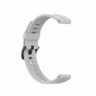 For Huawei Watch Fit mini Solid Silicone Watch Band(Grey) - 1