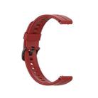 For Huawei Watch Fit mini Solid Silicone Watch Band(Red) - 1