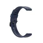 For Huawei Watch Fit mini Solid Silicone Watch Band(Midnight Blue) - 1