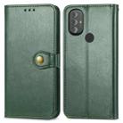 For Motorola Moto G Power 2022 Solid Color Leather Buckle Phone Case(Green) - 2