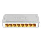 8-Ports 100M RJ45 Mini Switch Home Plug-and-Play Bypass Unmanaged Network Splitter for Bedroom Network Monitoring - 2