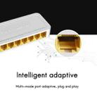 8-Ports 100M RJ45 Mini Switch Home Plug-and-Play Bypass Unmanaged Network Splitter for Bedroom Network Monitoring - 4