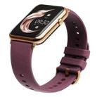 Q19 Pro IP67 Waterproof 1.69 inch Smartwatch(Gold+Burgundy) - 1