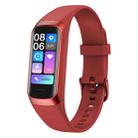 C60 IP67 Waterproof 1.1 inch Smart Fitness Band(Red) - 1