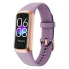 C60 IP67 Waterproof 1.1 inch Smart Fitness Band(Purple) - 1