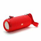 T&G TG537 RGB Light Portable Waterproof Bluetooth Speaker Supports FM / TF Card(Red) - 1