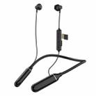 K1688 Neck-mounted Noise Cancelling IPX5 Sports Bluetooth Headphone(Black) - 1