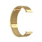 For Huawei Watch GT Runner Milan Metal Steel Mesh Buckle Watch Band(Gold) - 1