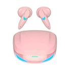 G10 TWS 5.2 Binaural True Stereo Touch Game Bluetooth Earphone(Pink) - 1