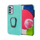 Ring Holder PU Phone Case For Samsung Galaxy A33 5G(Mint Green) - 1