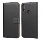 Horizontal Flip Leather Case for Xiaomi Redmi Note 7, with Magnetic Buckle & Holder & Card Slots & Wallet(Black) - 1